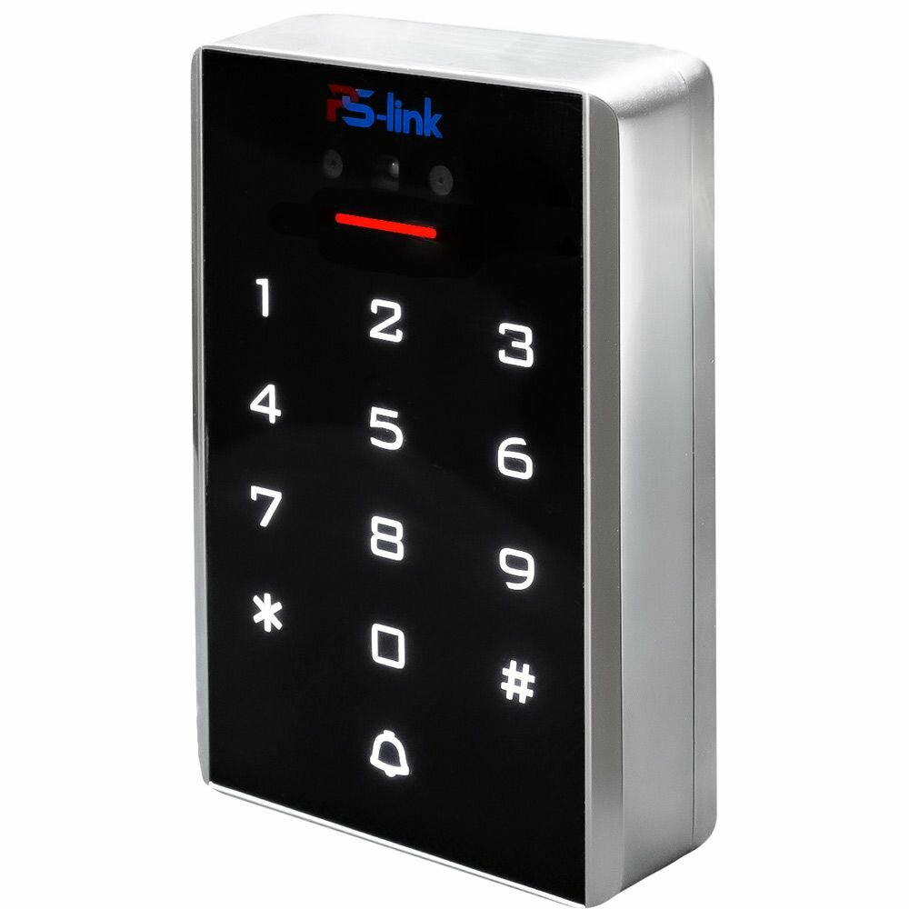 Панель доступа WIFI PS-Link PS-3D01EM-WP-W с 3D-распознаванием лиц/ сенсорная / считыватель карт EM-marine / всепогодная