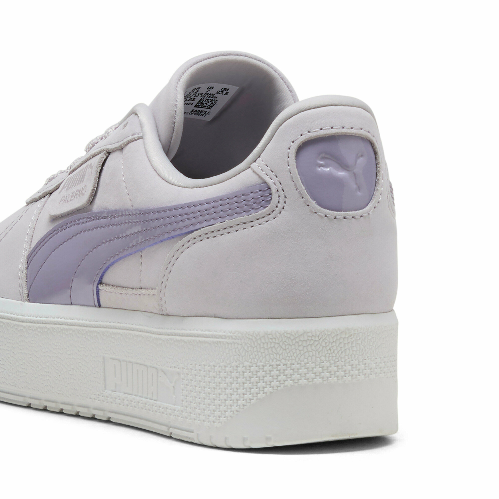 Кеды PUMA Palermo Elevata Glossy Wns, размер 4.5 UK, лавандовый — фото 1