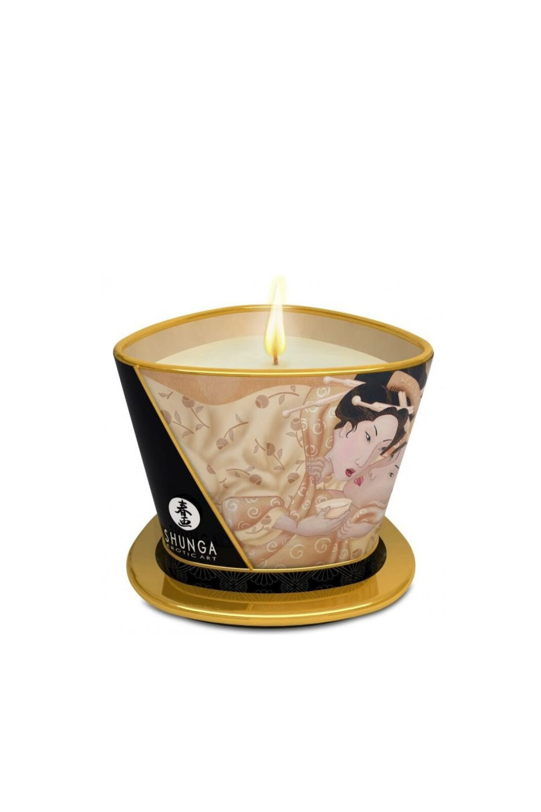 Массажное масло в виде свечи Shunga Vanilla Fetish