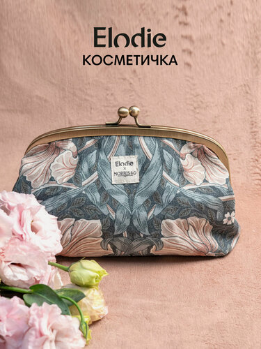 Изображение товара Косметичка женская с фермуаром Elodie Pimpernel, текстиль, с внутренним карманом