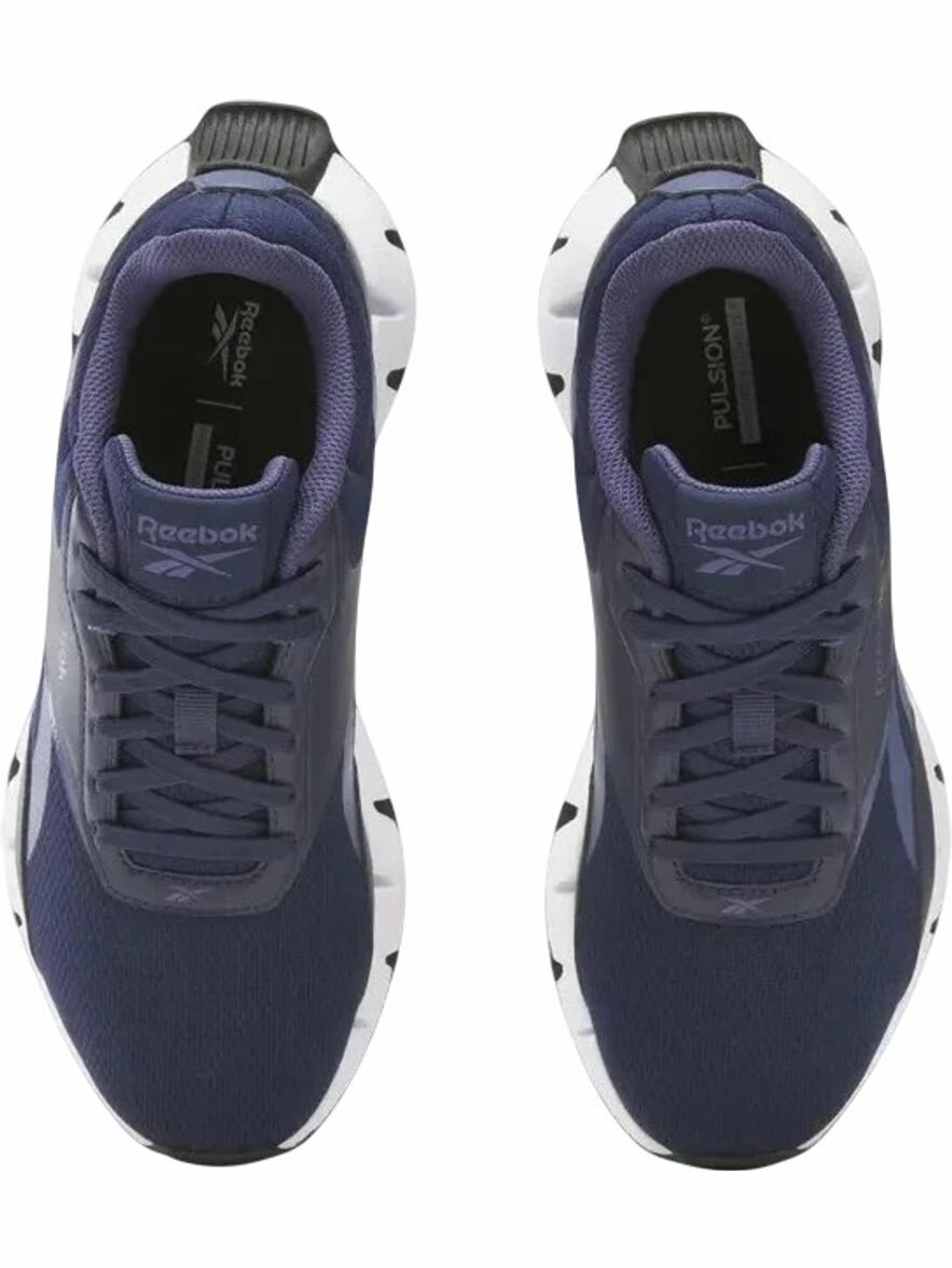 Кроссовки Reebok Zig Dynamica STR, полнота F (EU)/ на среднюю стопу, размер 6 US, фиолетовый, синий, черный — фото 1