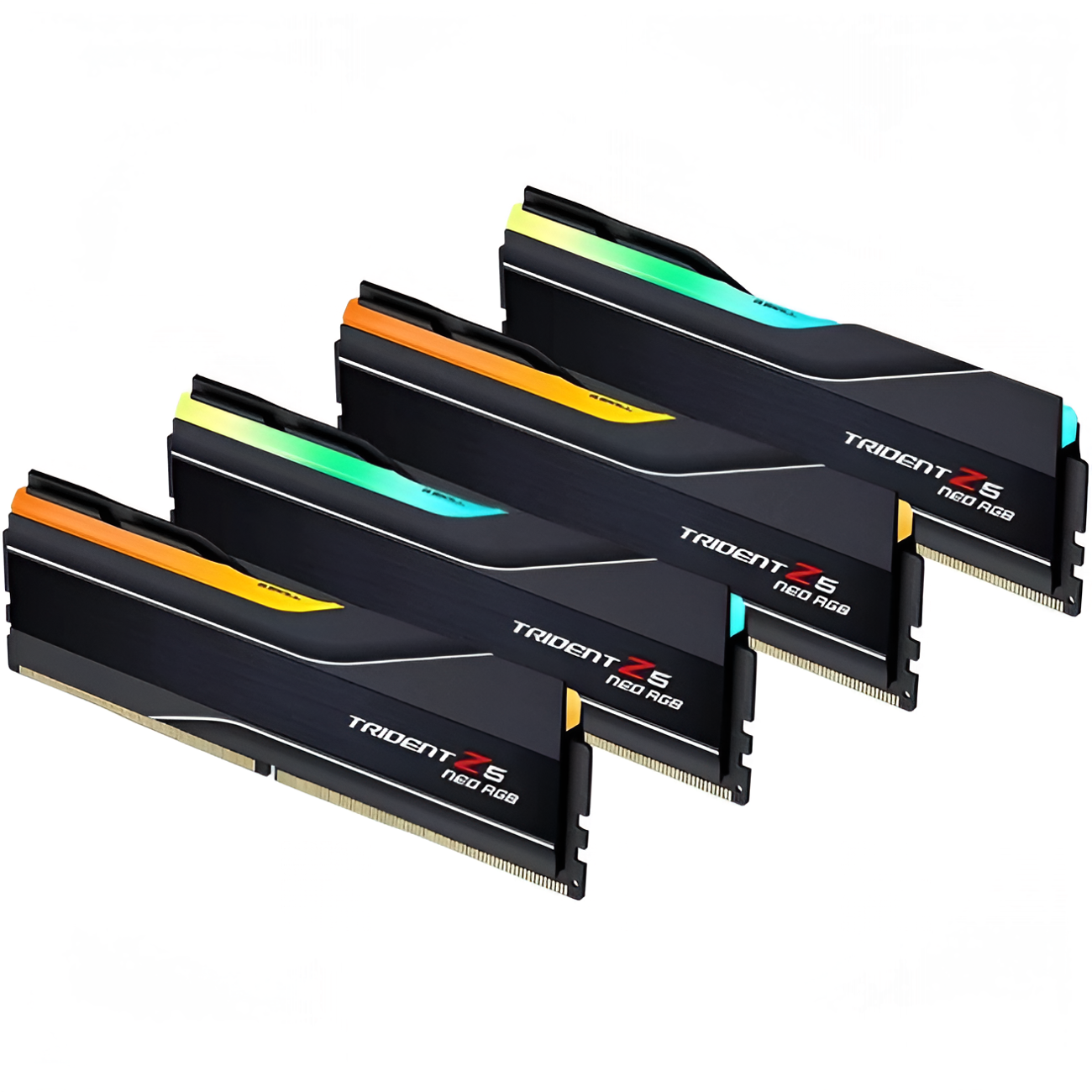 Модуль памяти DIMM DDR5 256Gb, 6000Mhz, 4x64Gb, G.Skill Trident Z5 Neo RGB (F5-6000J3644D64GX4-TZ5NR)