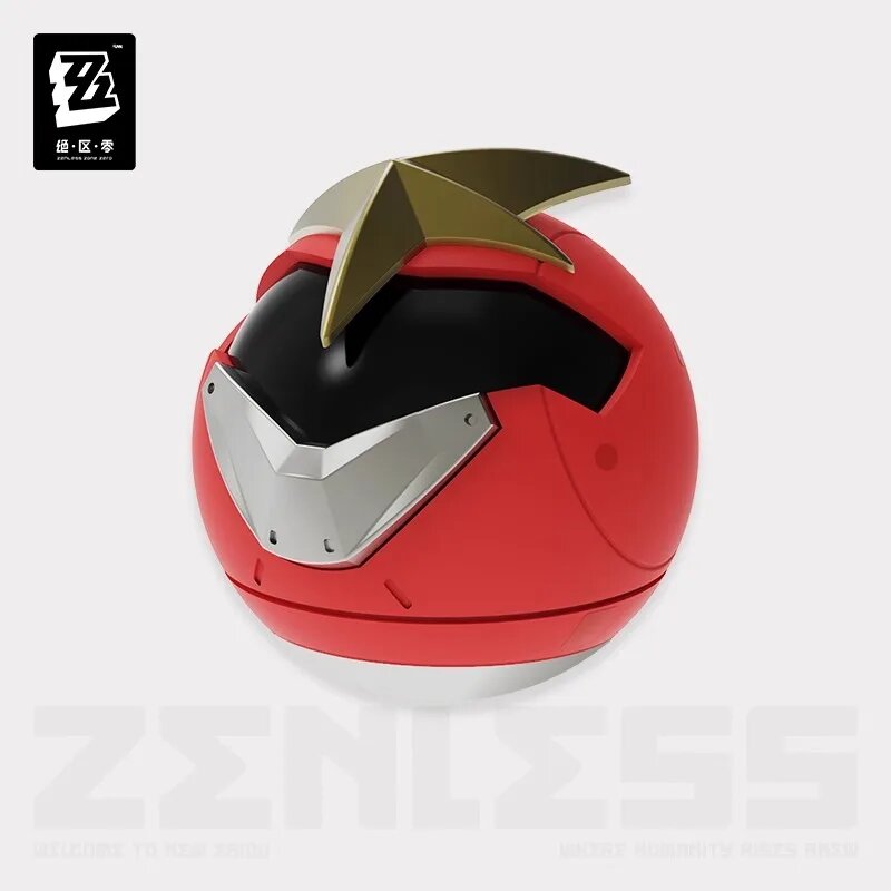 Красные 3D колпачки для клавиш Zenless Zone Zero
