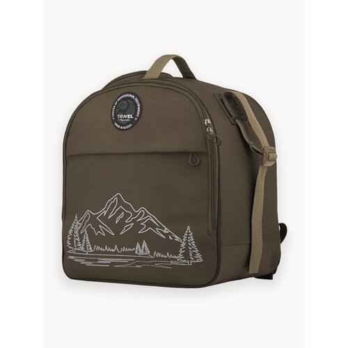 Сумка-рюкзак для лыжных и сноуборд ботинок Aquatic (цвет: коричневый)