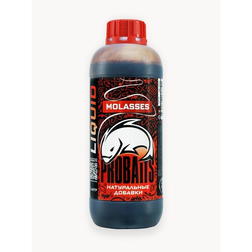 Меласса PROBAITS, 1 л / ликвид, темная патока