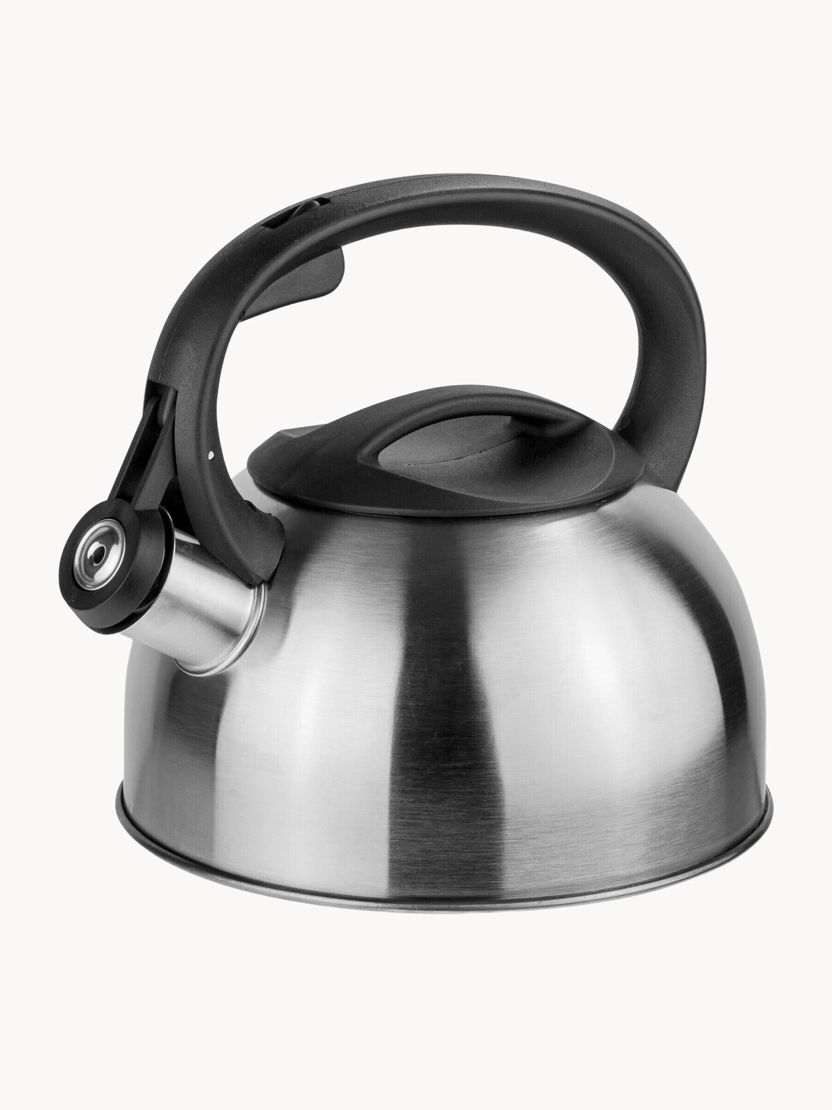 Чайник со свистком PERFECTO LINEA Darjeeling 2 л 52-023802 нержавеющая сталь, серебристый, для всех типов плит