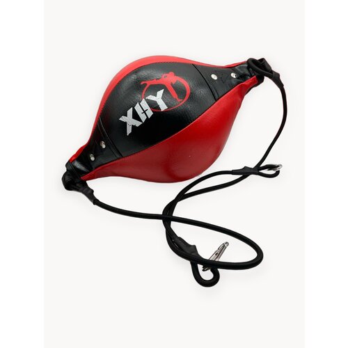 Пневматическая груша XIIY на растяжках 250см (черно-красная)