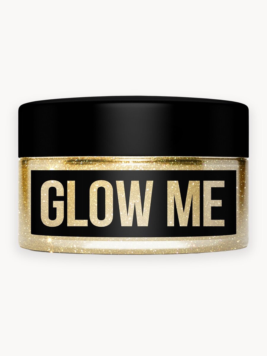 Глиттер гель, блестки, хайлайтер для лица и тела Песок 100 мл