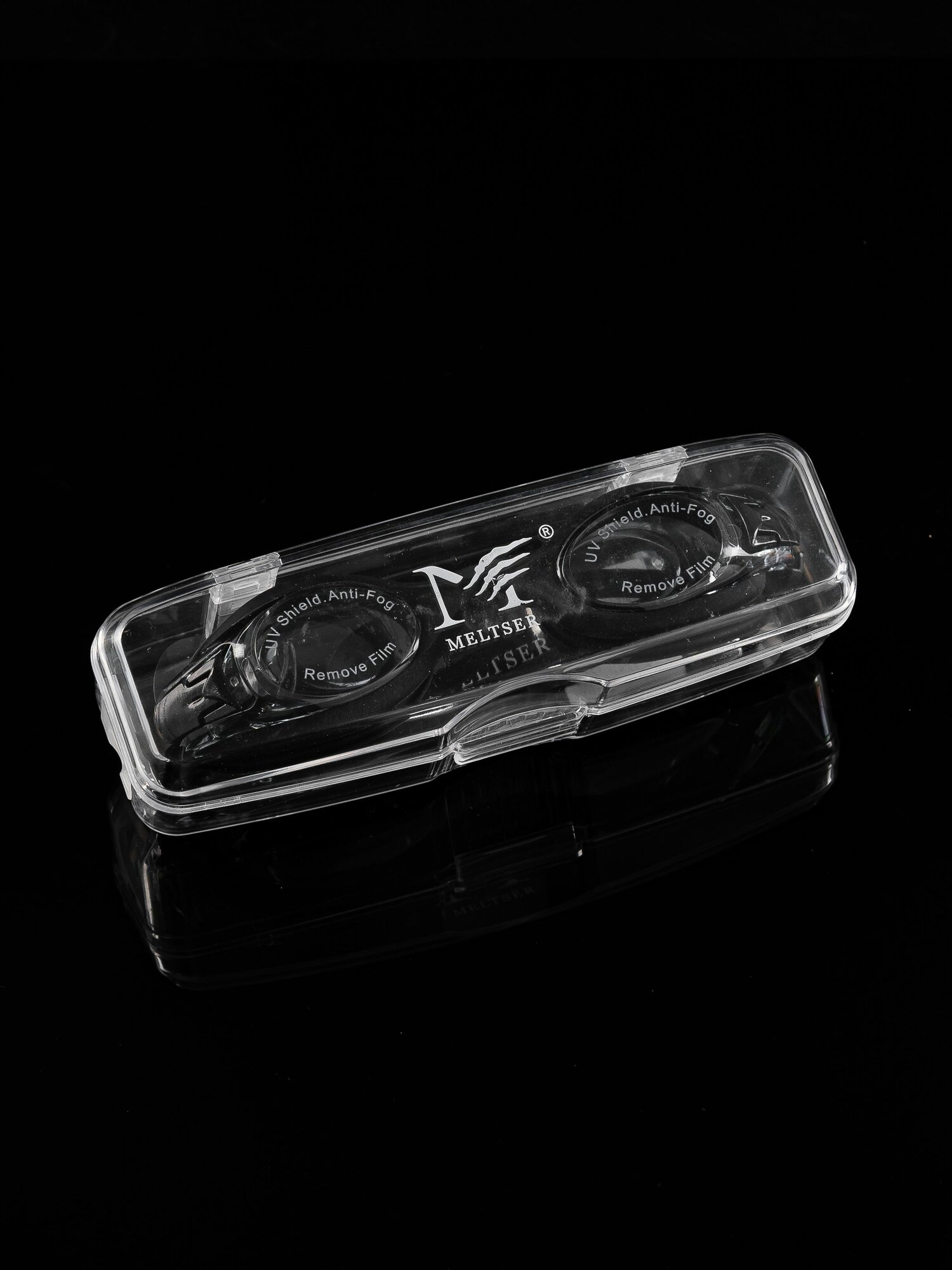 Очки для плавания Meltser JUNIOR, черный — фото 1