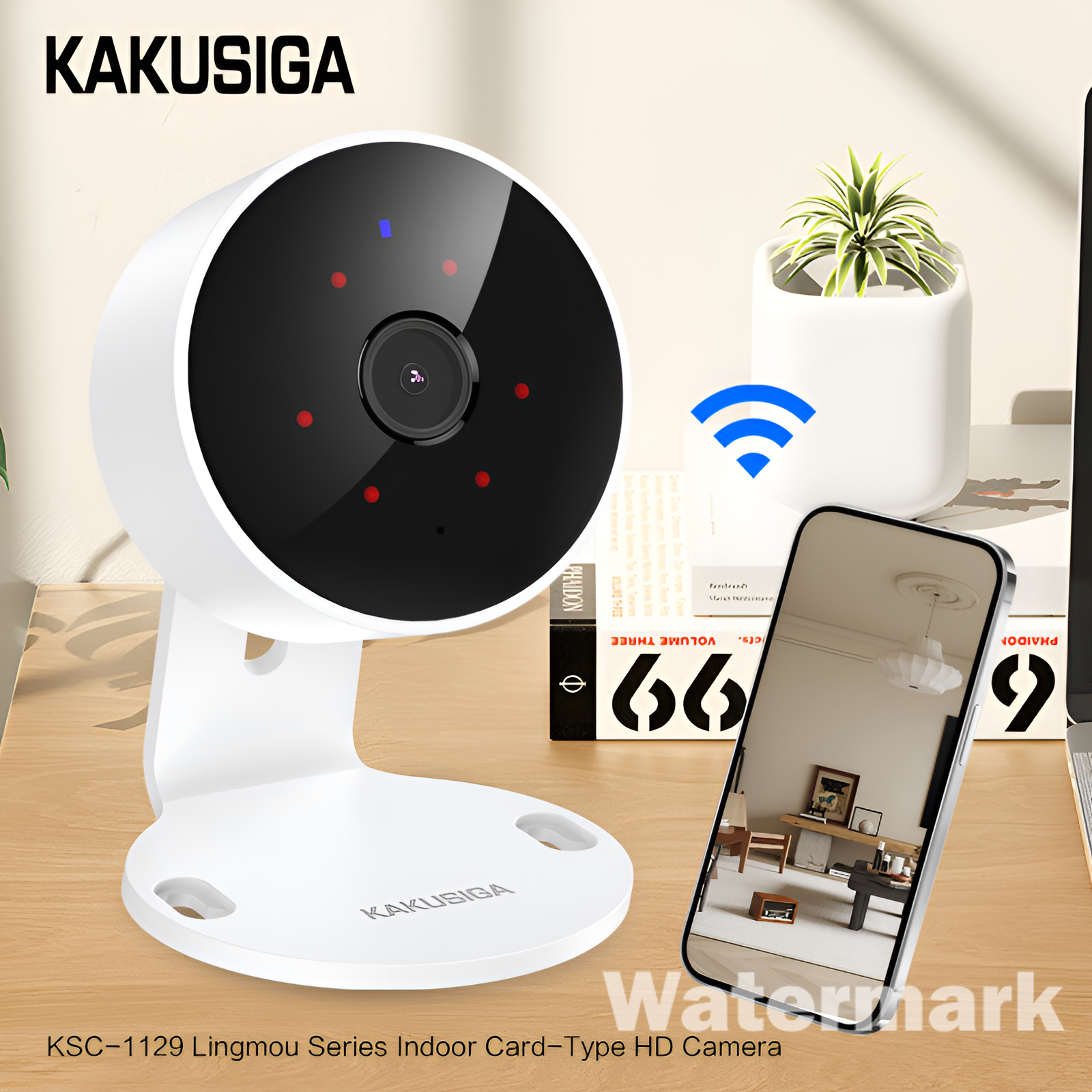 KAKUSIGA KSC-1129 Lingmou Series Indoor Card-Type HD Camera — современная Wi-Fi камера
