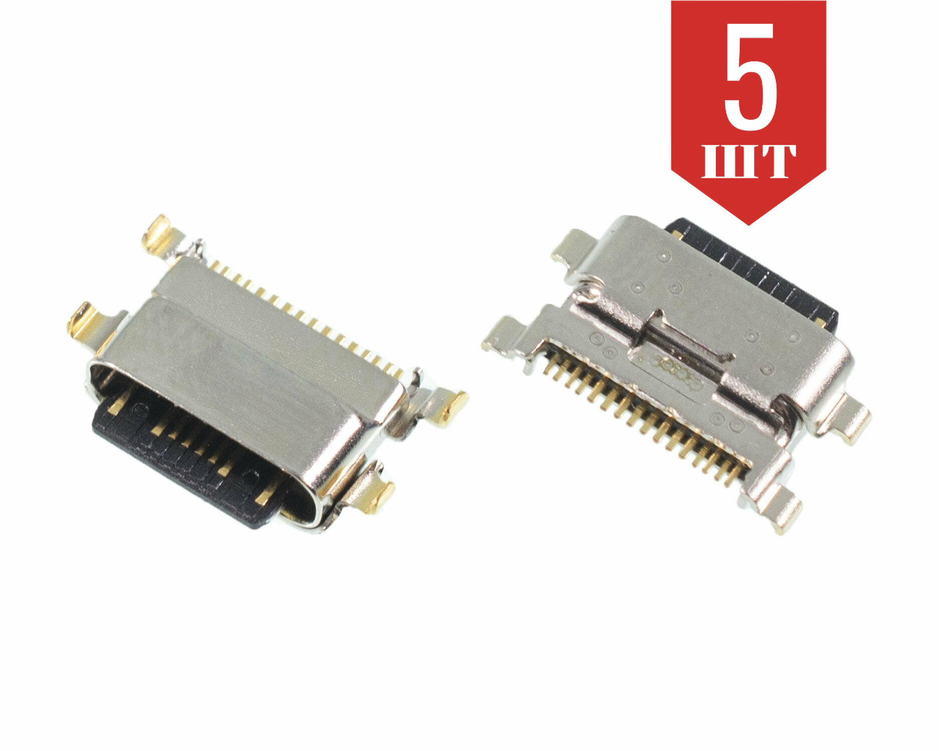 Разъем системный type-c для Xiaomi Redmi 8 9 Note 8 10 8 Pro 10 Pro и др / 5 шт