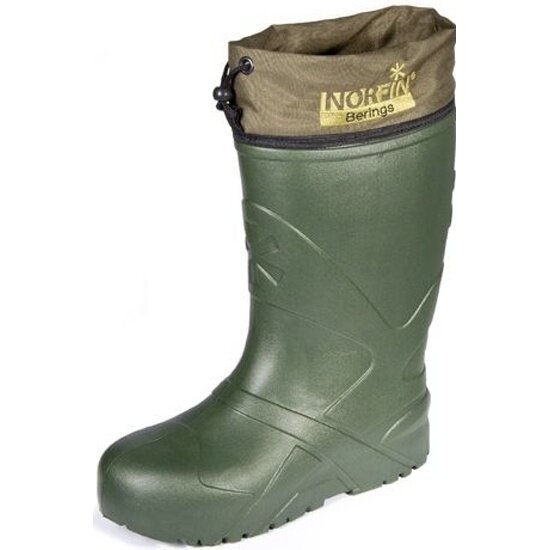 Сапоги зимние Norfin BERINGS -45 С EVA размер 42-43, зеленый