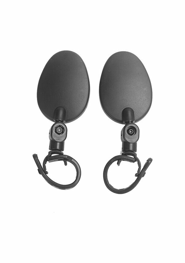 Изображение Зеркало заднего вида для скутера Xiaomi, овальное, для велосипеда, 2 шт.