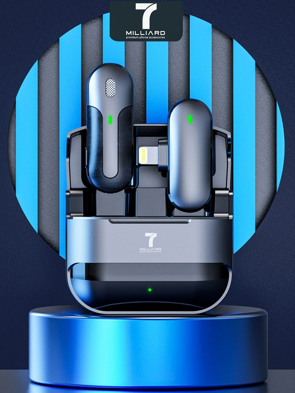 Беспроводной микрофон 7 миллиардов (Lightning) профессиональное качество звука