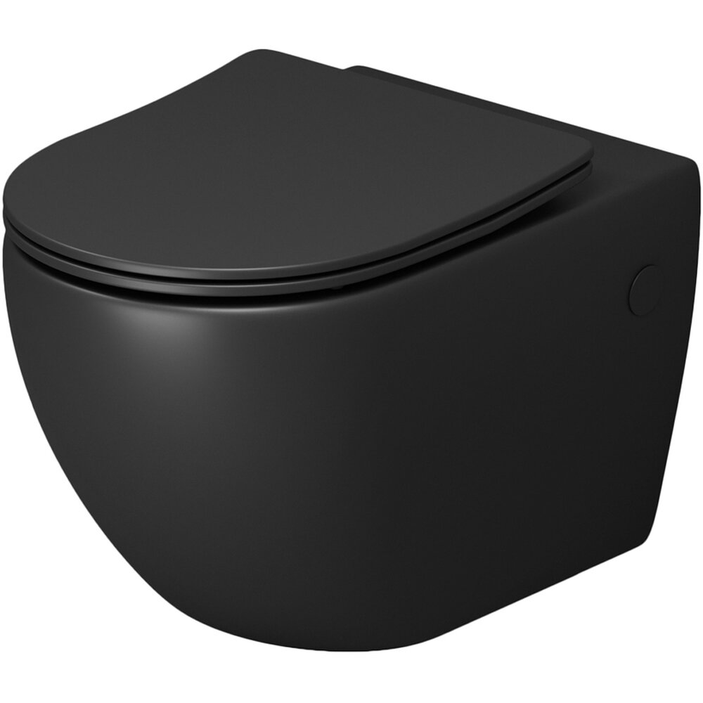 Унитаз подвесной Grossman GR-4411BMSQ безободковый торнадо