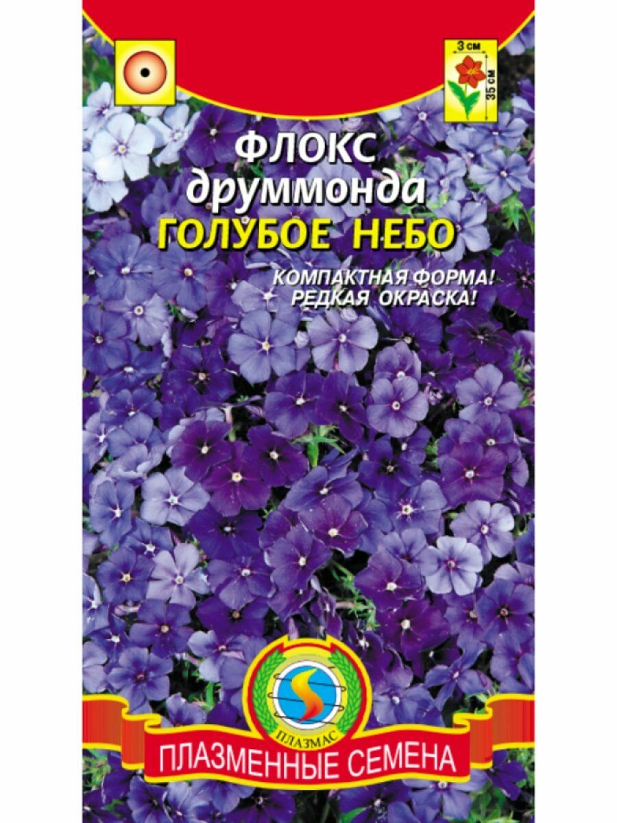 Флокс Голубое небо Друммонди 005 г Плазменные семена