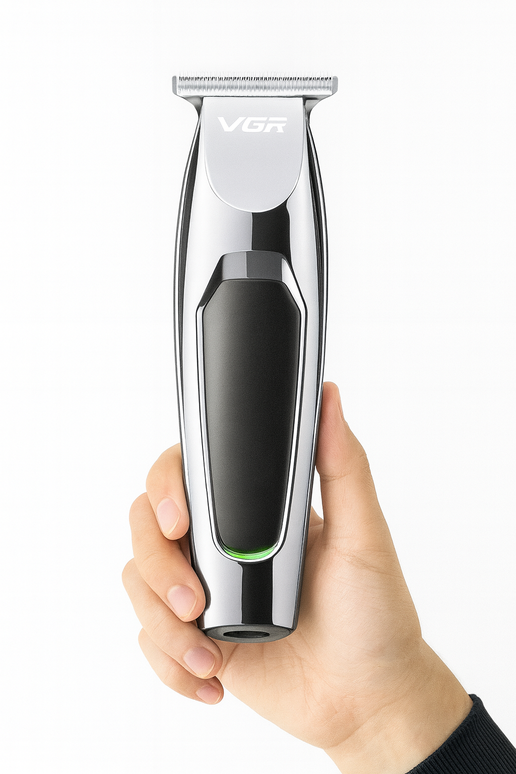 Профессиональный триммер для волос VGR V-0301 — зарядка через USB, мощный мотор, точное Т-образное лезвие