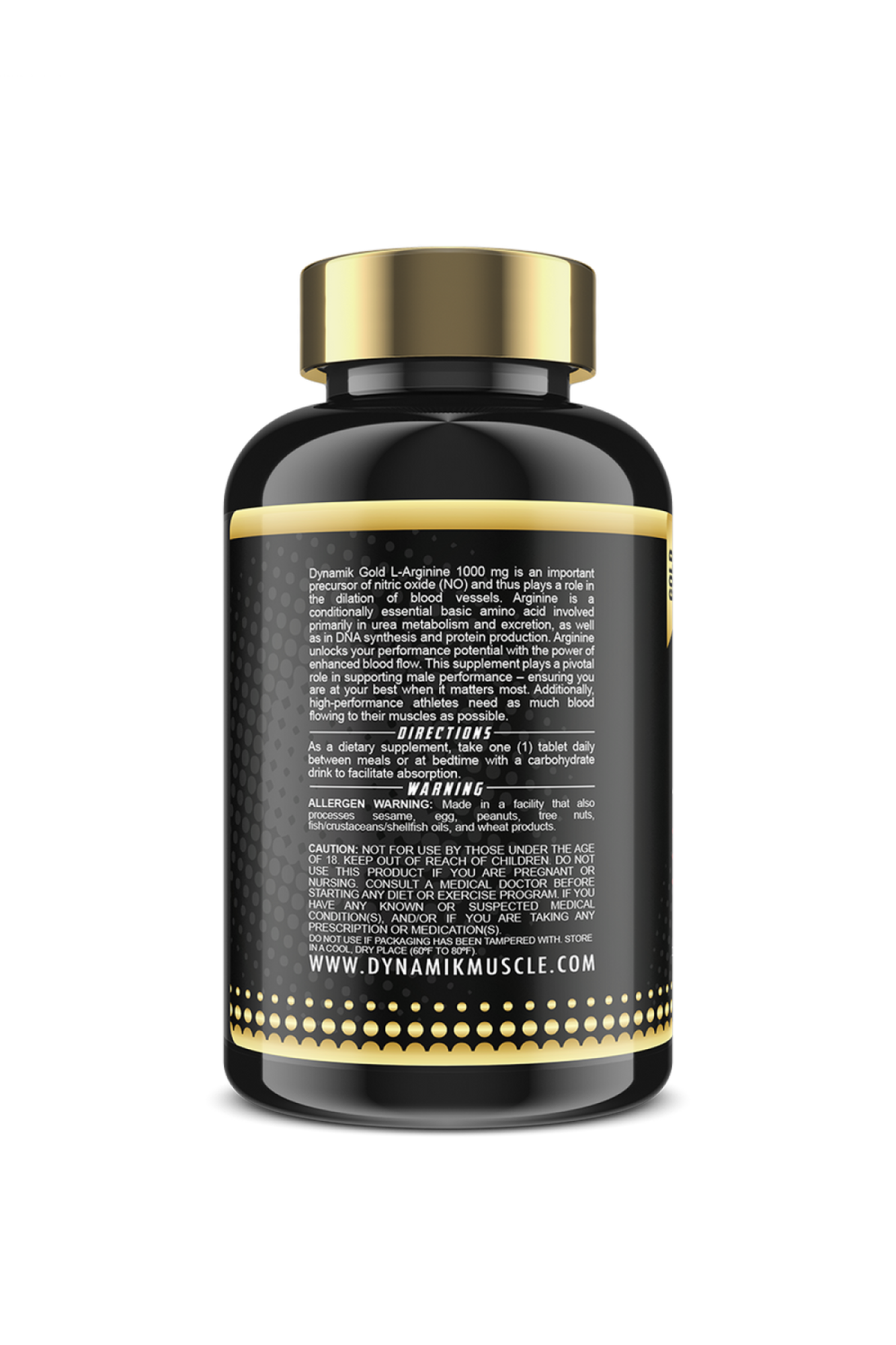 Бустер оксида азота для пампинга Dynamik Л-аргинин 1000 мг, 100 таблеток — фото 1