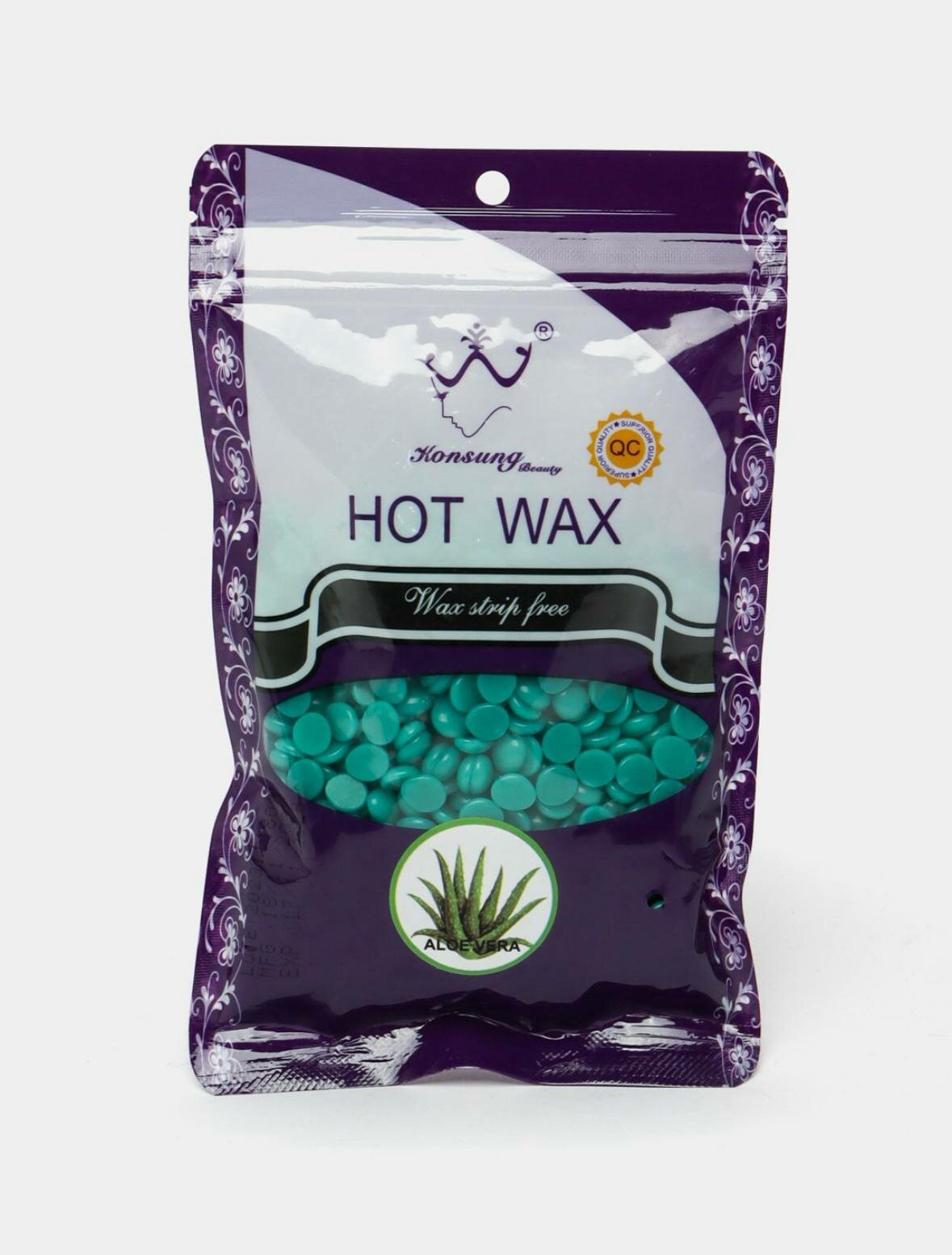 Воск для депиляции Hot Wax, профессиональный, в гранулах, пленочный, 100 гр