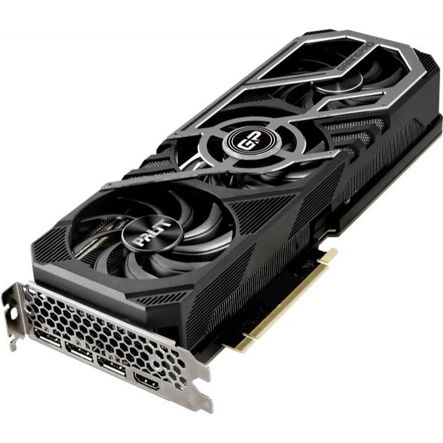 Видеокарта Palit - 10GB GeForce RTX3080M Phoenix Edition GDDR6X 320bit 3-DP HDMI — фото 1