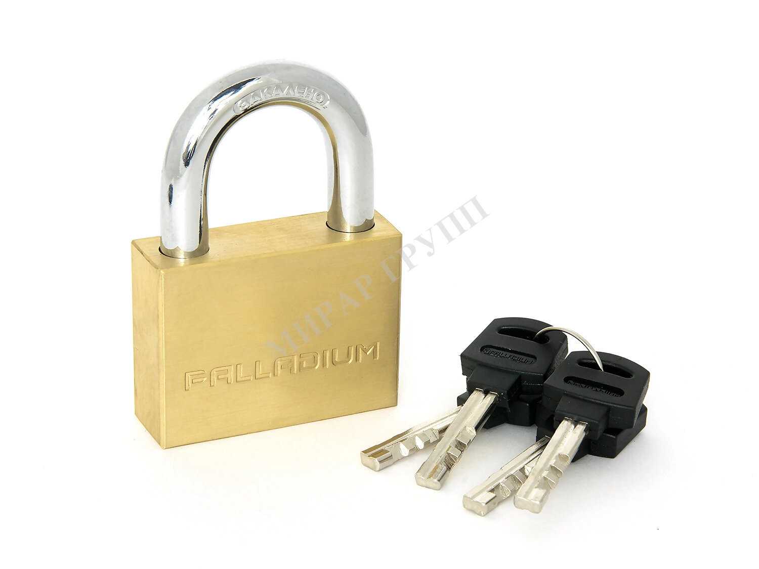 Замок навесной Palladium 302B-60 никель