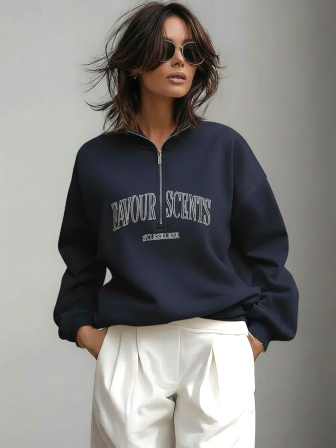 Толстовка  Женский теплый свитшот толстовка