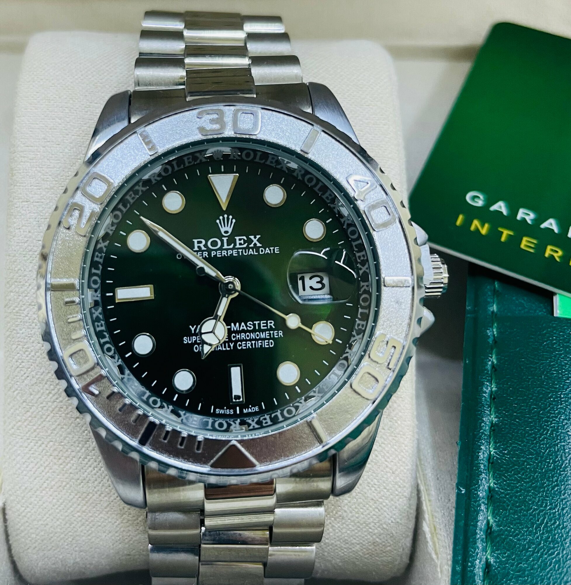 Наручные часы Rolex, серебристый — фото 1