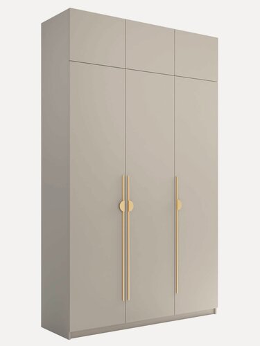Изображение товара Шкаф для одежды распашной Лорена Голд 260 см х 130 см х 50 см