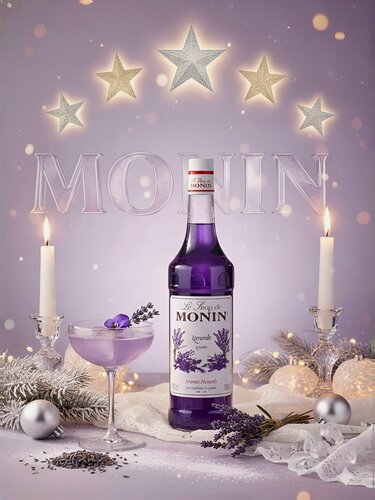 Изображение товара Сироп Monin Лавандовый для чая, коктейлей и ароматных миксов