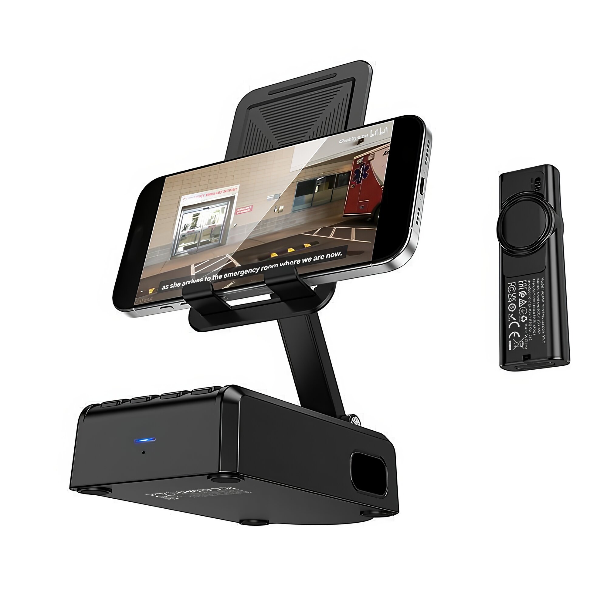 Bluetooth колонка, подставка для телефона, Hoco HC45, пульт, BT 5.0, до 5 ч, до 18 ч