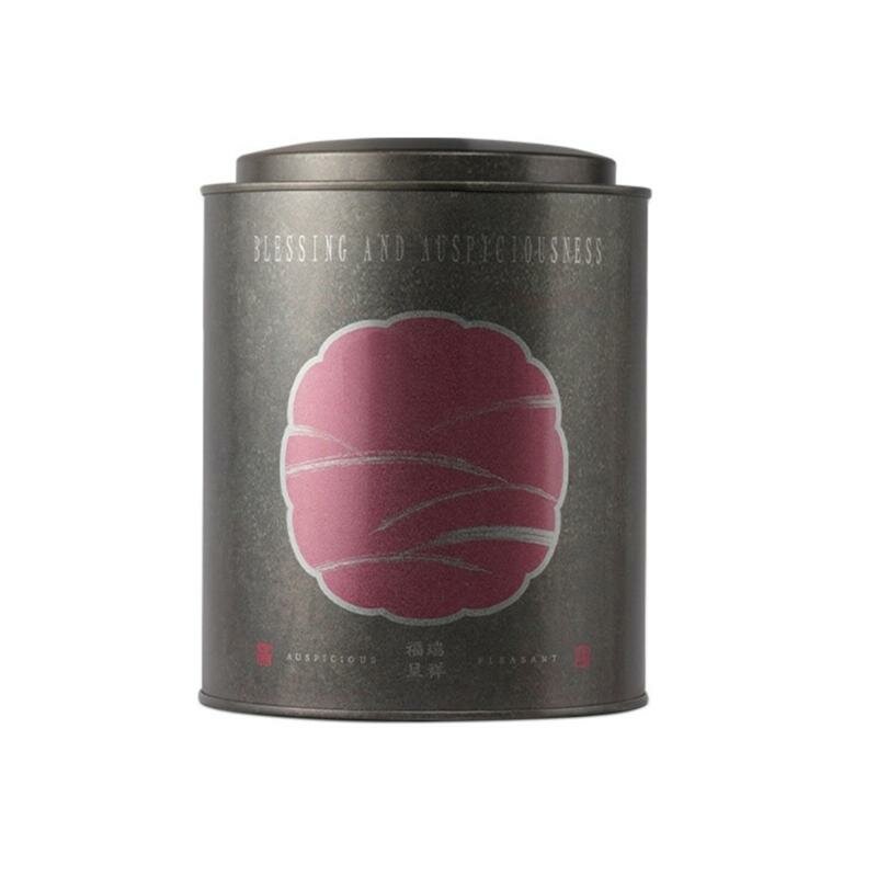 Китайская банка для чая, ржаво-черный