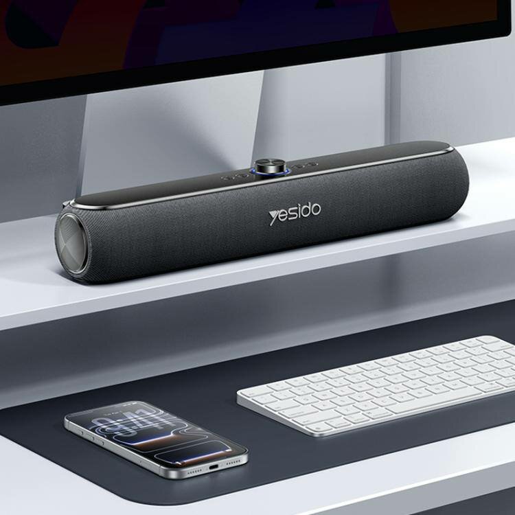 Беспроводная Bluetooth-колонка Yesido YSW42, 20 Вт, 7 часов, TF, микрофон, 10 м, ABS+ткань, черная