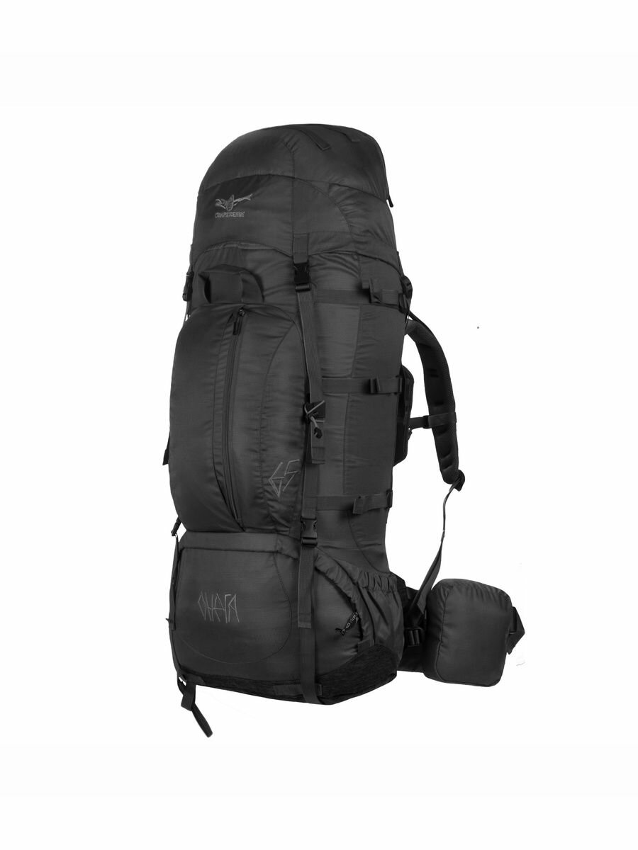 Рюкзак туристический Онега 65 2 Черный Снаряжение