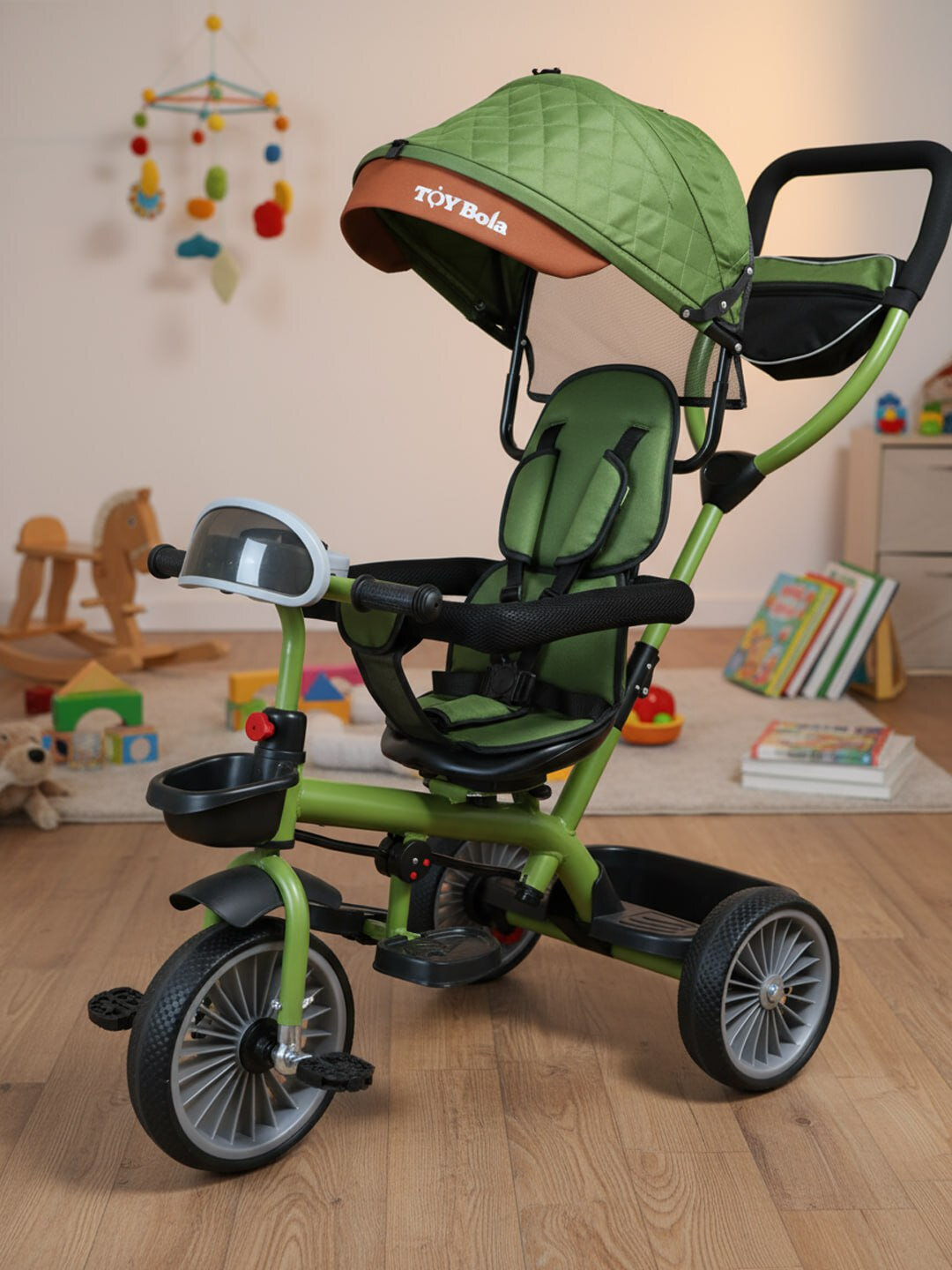 Трехколесный велосипед, на 3 колеса, цельные шины, от 1 до 5 лет