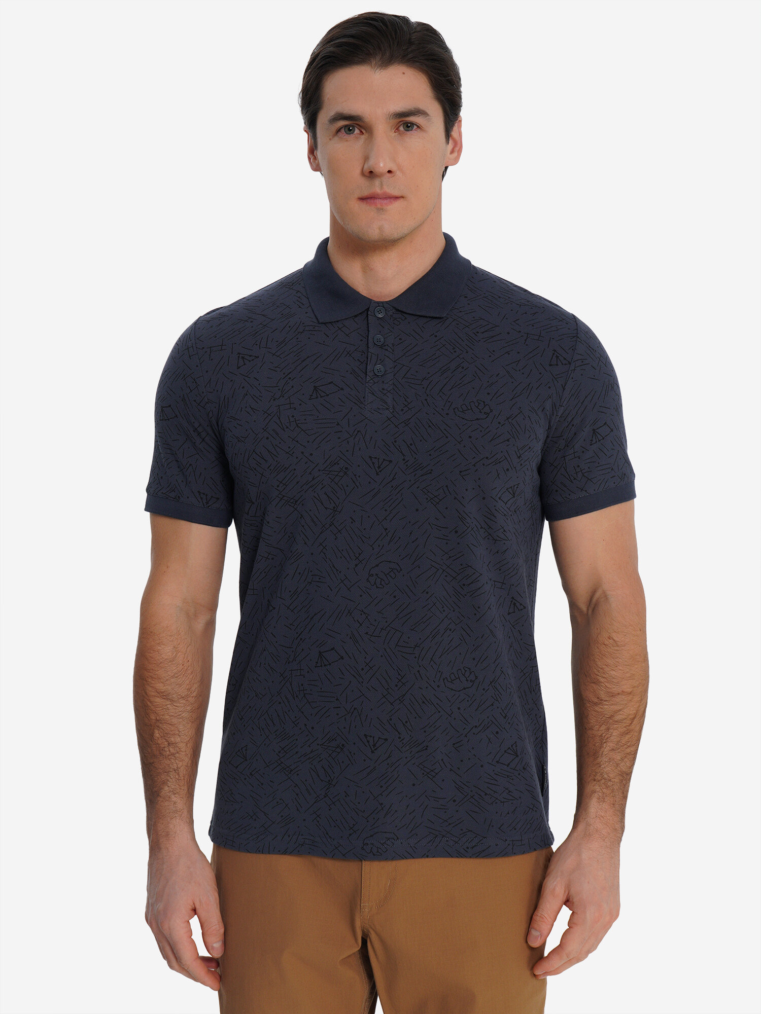 Поло OUTVENTURE, размер 50, синий — фото 1