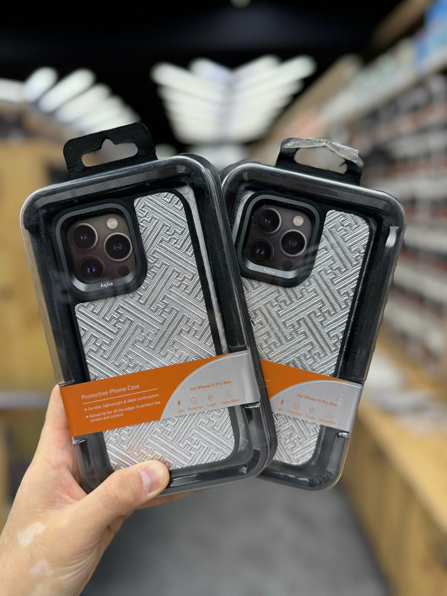 Чехол KAJSA противоударный для iPhone 14 Pro , защитный бампер, матовая поверхность, разноцветный