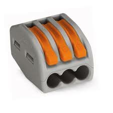 Клемма соединительная 3Р 0,75-2,5mm WAGO