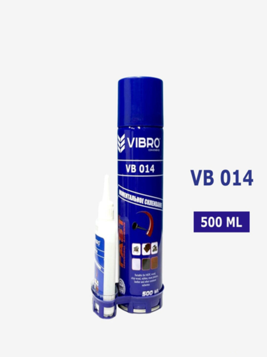 Клей эпоксидный Vibro, для МДФ, 0.3 л, однокомпонентный, готовый Vibro Клей МДФ VB 012 200 гр