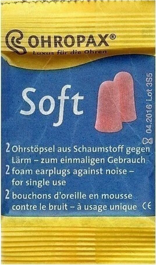 Беруши OHROPAX Soft (экстра мягкие, 2 шт.)