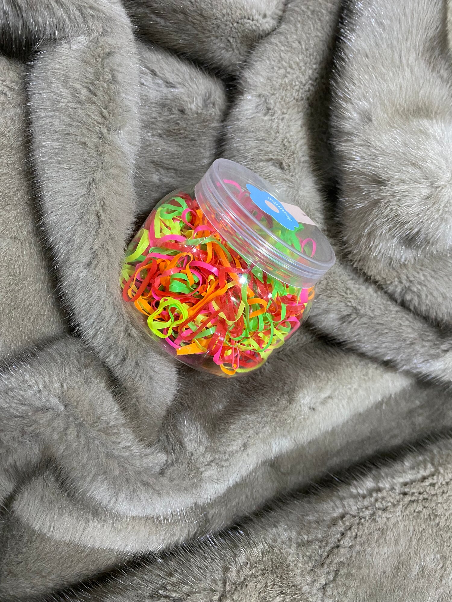 Резинки для волос, разноцветные, силиконовые, для девочек, в упаковке