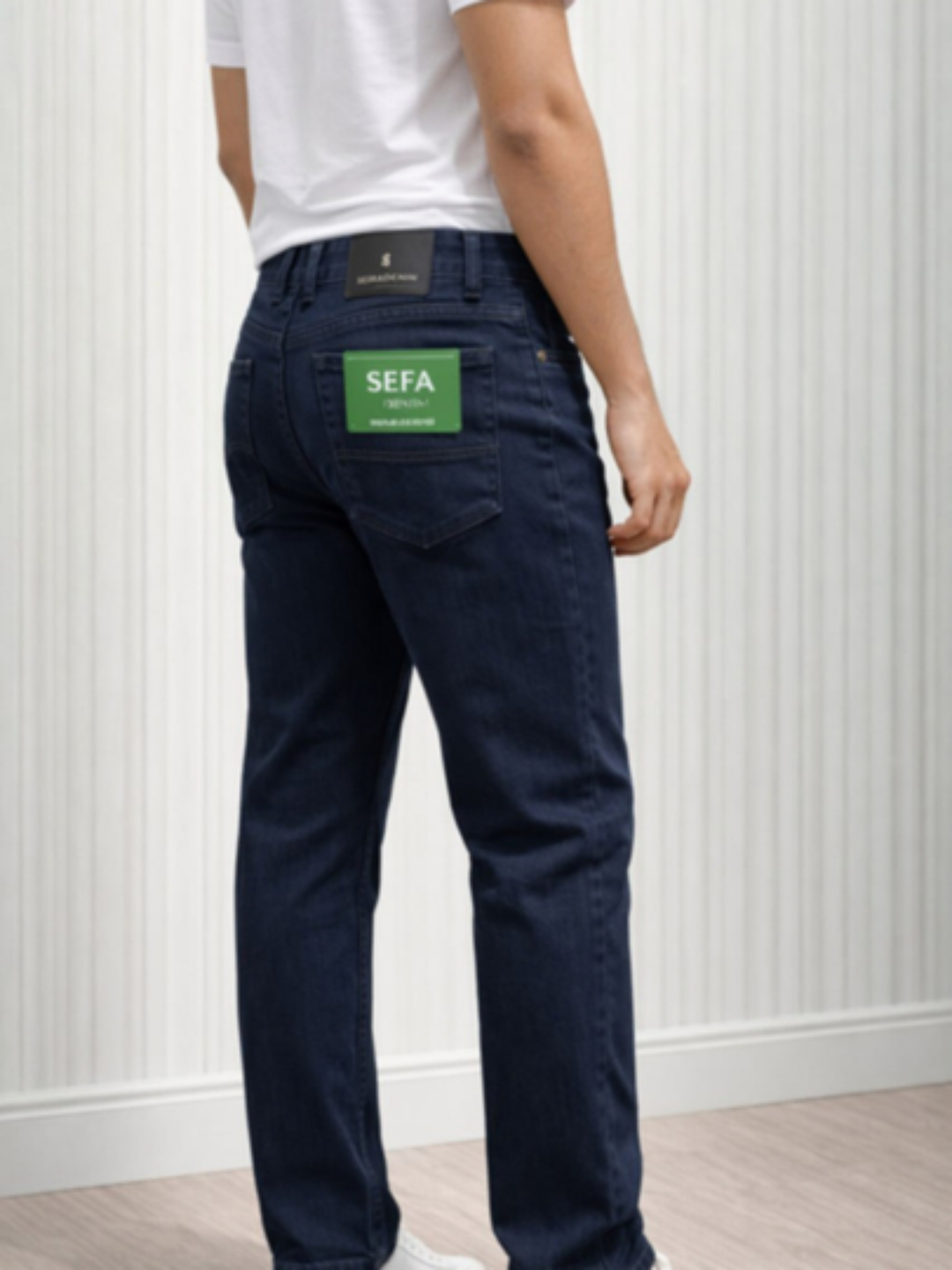 Джинсы классические  1, размер 32, темно-синий — фото 1