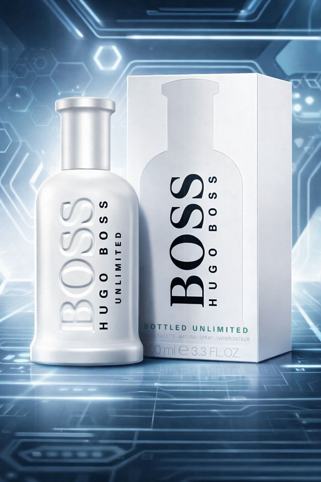 HUGO BOSS LIMITLESS IN A FOTTLE (для мужчин) EDT 100 мл парфюмерная вода для мужчин