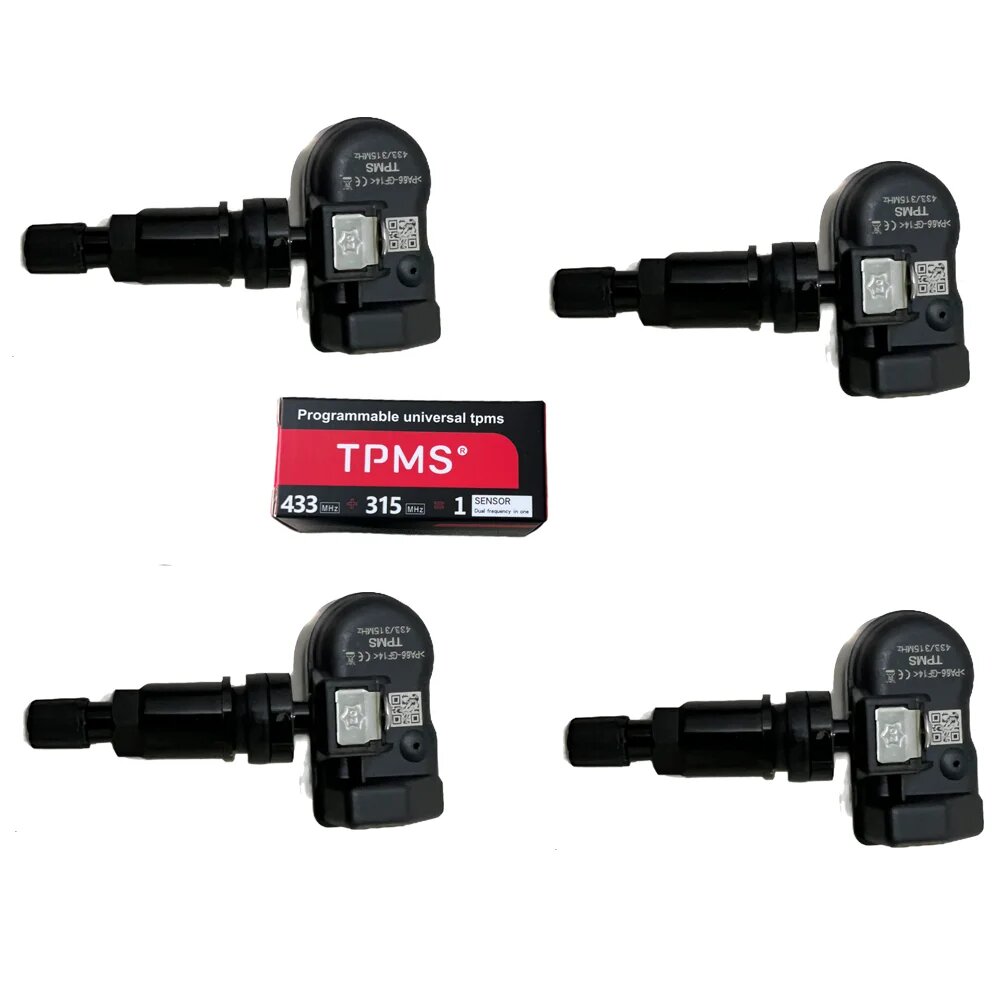 Программируемый датчик давления в шинах TPMS MX для Autel TS408 TS508 ITS600, 433 МГц, 315 МГц, 2 в 1, система монитора датчика MX