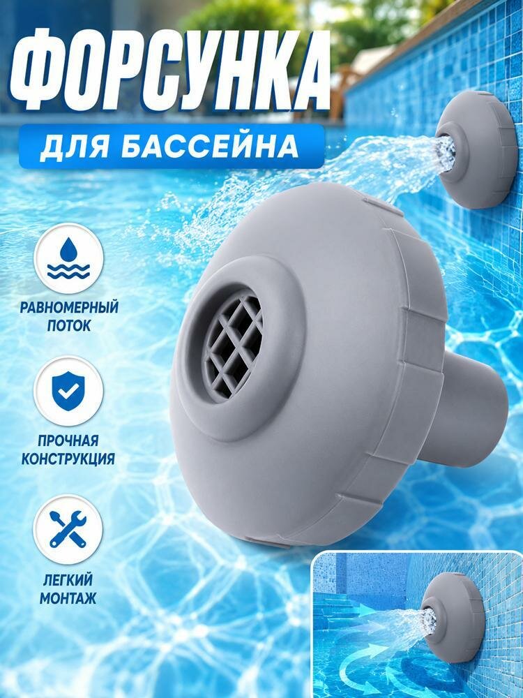 Для подключения сетка для экрана плавательного бассейна входное сопло шланговое соединение