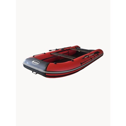 Надувная, под мотор, килевая лодка из ПВХ для рыбалки Bering (Беринг) 360К пол-книжка