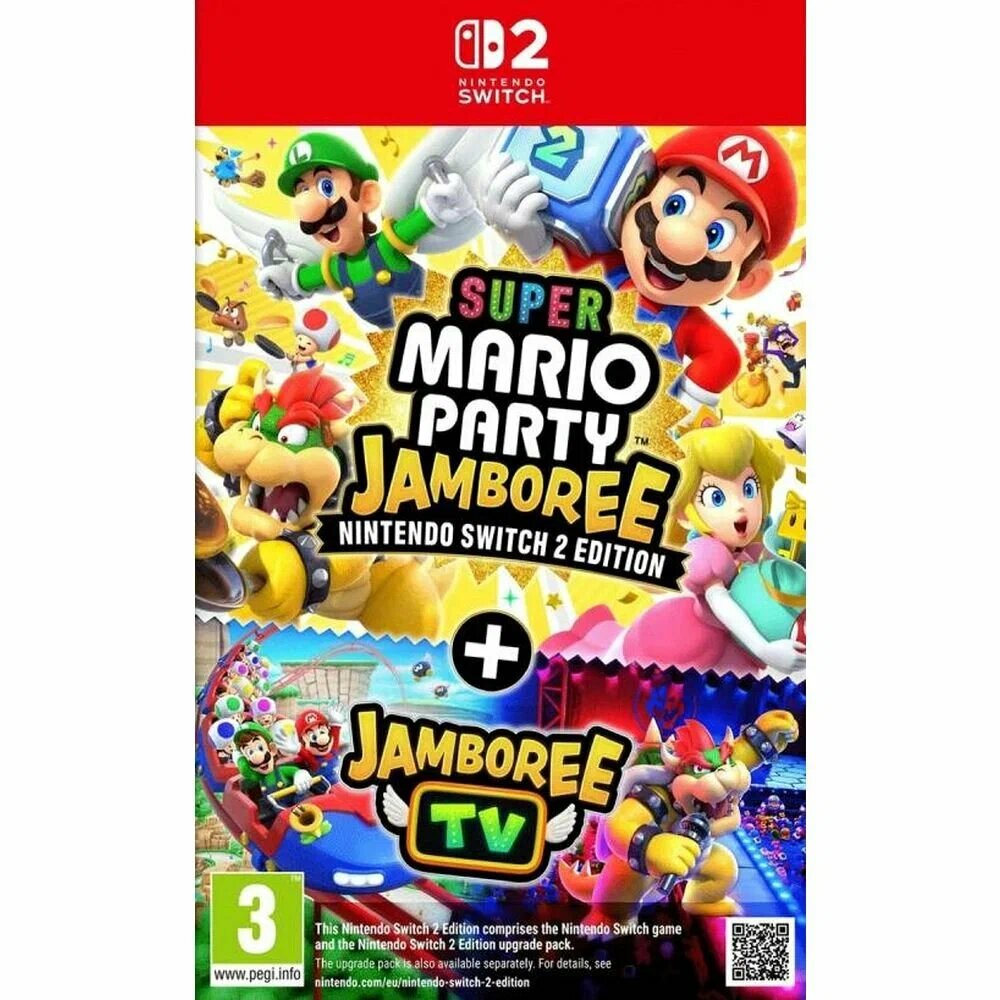 Игра Super Mario Party Jamboree Nintendo Switch 2 Edition ＋ Jamboree TV (Nintendo Switch 2) Русские субтитры