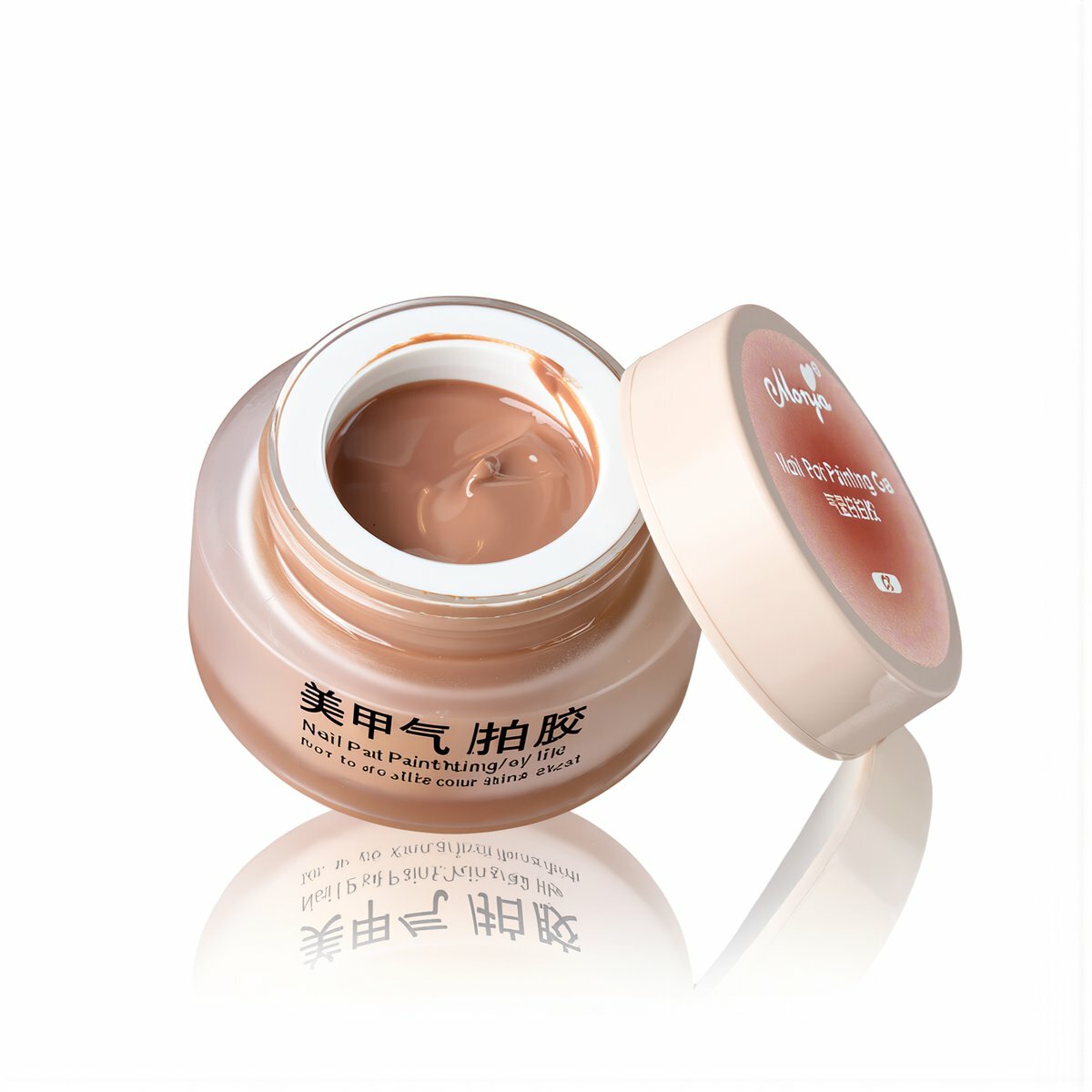 Гель для нейл пэйнтинга Nail Pat Painting Gel оттенок 01, безопасный состав, градиент, многослойное нанесение, перенос изображений на любые ногти