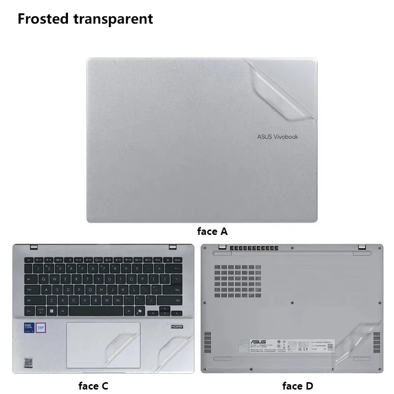 Чехол для ноутбука ASUS Frosted transparent