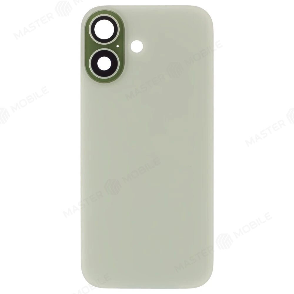Задняя крышка для Apple iPhone 17 (SIM + eSIM) / iPhone 17 (eSIM) (зеленый) (в сборе со стеклом камеры) (Premium)