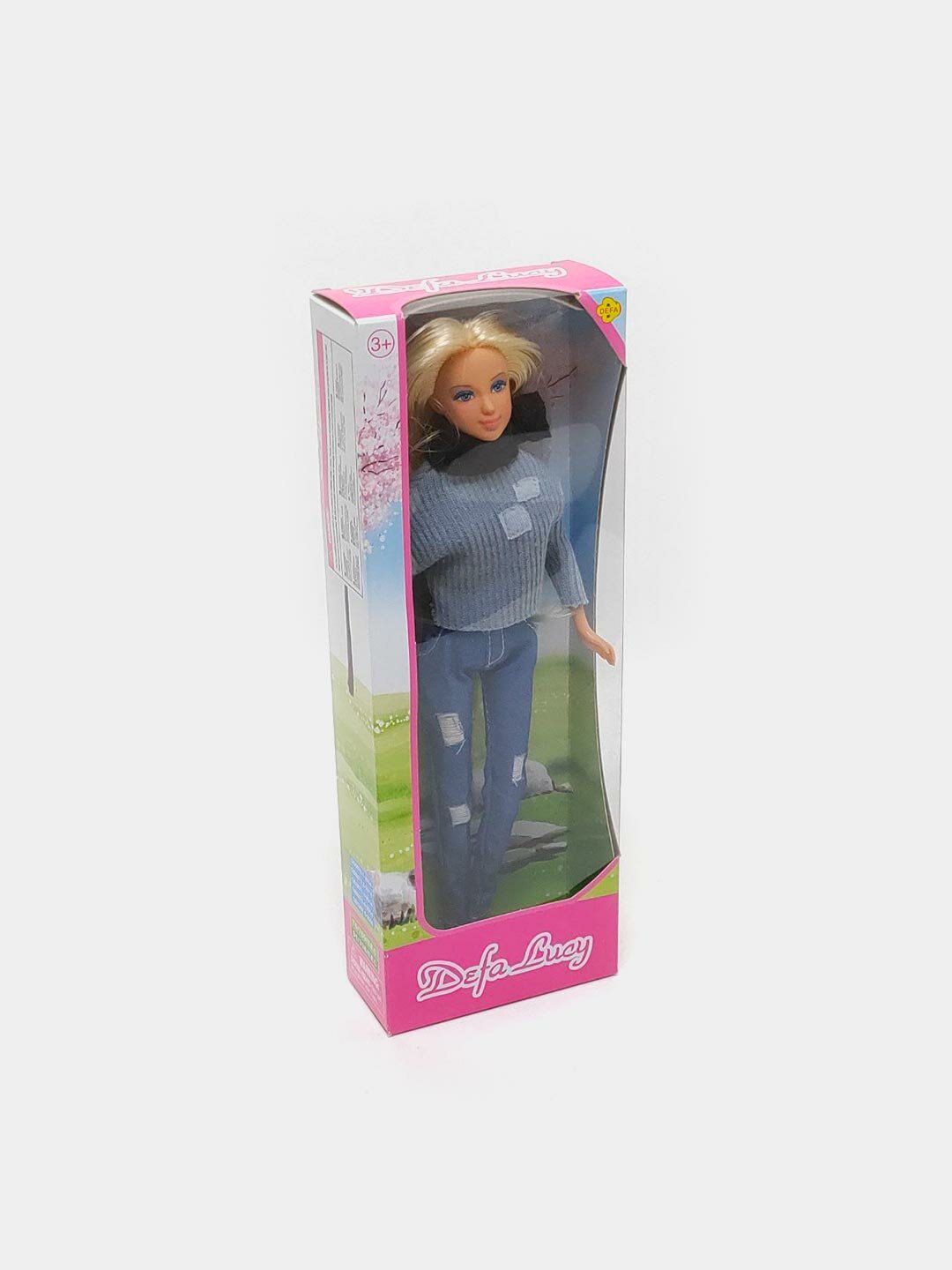 Детская кукла Defa Lucy с модной одеждой, подвижная, 30 см. Код. 03386